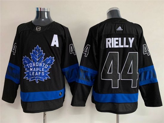 Toronto Maple Leafs #44 Morgan Rielly Black Alternate Reversible Jersey