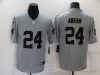 Las Vegas Raiders #24 Johnathan Abram Gray Inverted Limited Jersey