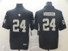 Youth Las Vegas Raiders #24 Charles Woodson Black Vapor Limited Jersey