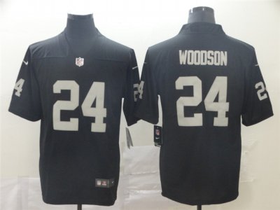 Las Vegas Raiders #24 Charles Woodson Black Vapor Limited Jersey