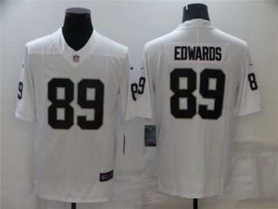 Las Vegas Raiders #89 Bryan Edwards White Vapor Limited Jersey
