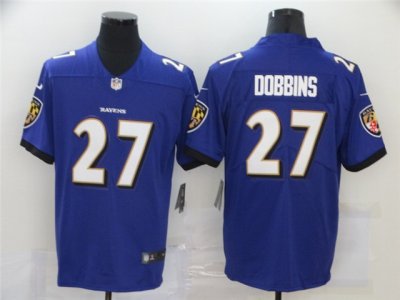 Baltimore Ravens #27 J.K. Dobbins Purple Vapor Limited Jersey