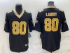 New Orleans Saints #80 Jarvis Landry Black Vapor Limited Jersey