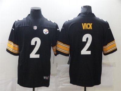 Pittsburgh Steelers #2 Michael Vick Black Vapor Limited Jersey