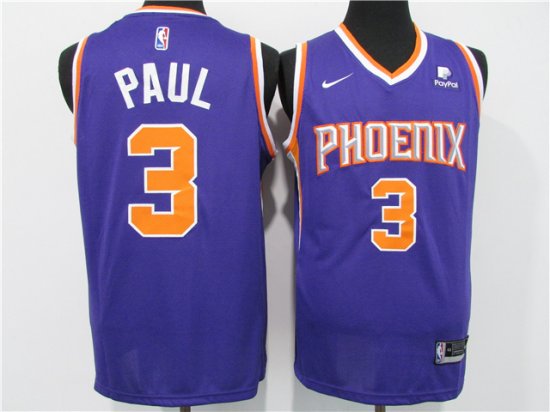 Phoenix Suns #3 Chris Paul Purple Swingman Jersey