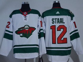 Minnesota Wild #12 Eric Staal White Jersey