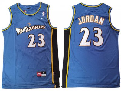 Washington Bullets #23 Michael Jordan Blue Swingman Jersey