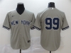 New York Yankees #99 Aaron Judge Gary Without Name Cool Base Jersey