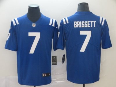Indianapolis Colts #7 Jacoby Brissett Blue Vapor Limited Jersey