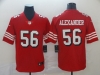 San Francisco 49ers #56 Kwon Alexander Red Color Rush Limited Jersey