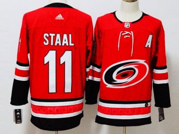 Carolina Hurricanes #11 Jordan Staal Red Jersey