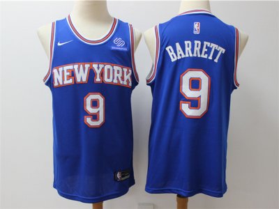 New York Knicks #9 R.J. Barrett 2019-20 Blue Statement Edition Swingman Jersey