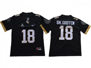 NCAA UCF Knights #18 Shaquem Griffin Black College Football Jersey