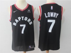 Youth Toronto Raptors #7 Kyle Lowry Black Swingman Jersey