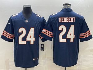 Chicago Bears #24 Khalil Herbert Blue Vapor Limited Jersey