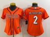 Womens Cincinnati Bengals #2 Evan McPherson Orange Baseball Jersey