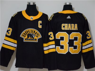 Boston Bruins #33 Zdeno Chara Alternate Black Jersey