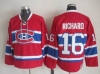Montreal Canadiens #16 Henri Richard CCM Vintage Red Jersey