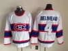Montreal Canadiens #4 Jean Beliveau 1945 CCM Vintage White Jersey
