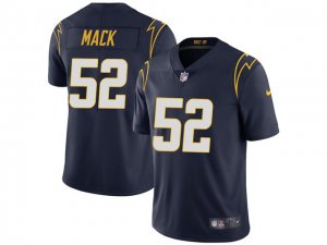 Los Angeles Chargers #52 Khalil Mack Navy Blue Vapor Limited Jersey
