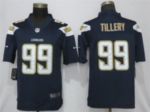 Los Angeles Chargers #99 Jerry Tillery Navy Blue Vapor Limited Jersey