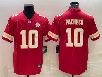 Kansas City Chiefs #10 Isaih Pacheco Red Vapor Limited Jersey