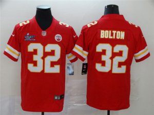 Kansas City Chiefs #32 Nick Bolton Red Super Bowl LVII Limited Jersey