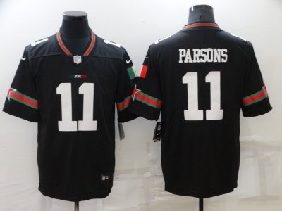 Dallas Cowboys #11 Micah Parsons Mexico Black Vapor Limited Jersey