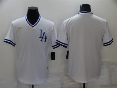 Los Angeles Dodgers White Cooperstown Collection Cool Base Team Jersey