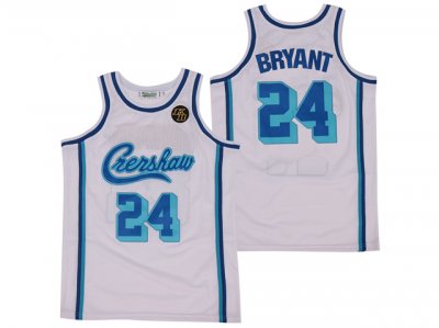 Los Angeles Lakers #24 Kobe Bryant White Classic Edition Swingman Jersey