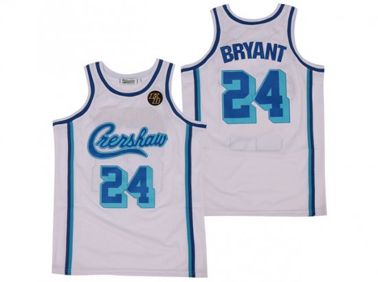 Los Angeles Lakers #24 Kobe Bryant White Classic Edition Swingman Jersey