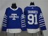 Toronto Maple Leafs #91 John Tavares Blue 1918 Arenas Throwback Jersey