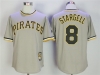 Pittsburgh Pirates #8 Willie Stargell Gray Cooperstown Collection Cool Base Jersey