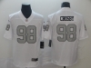Las Vegas Raiders #98 Maxx Crosby White Color Rush Limited Jersey