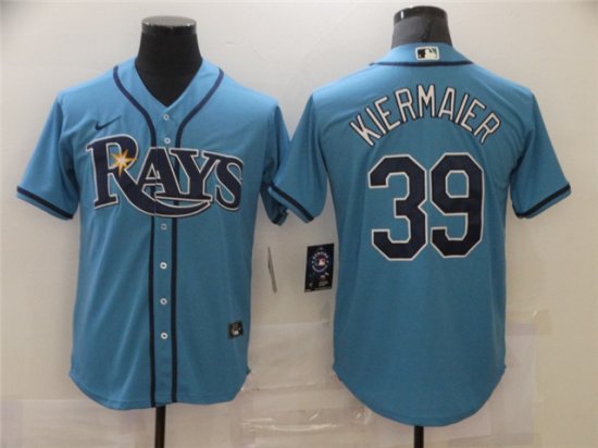 Tampa Bay Rays #39 Kevin Kiermaier Light Blue Cool Base Jersey