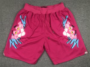 Miami Heat x Pink Panther Just Don Pink Basketball Shorts