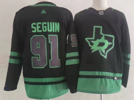 Dallas Stars #91 Tyler Seguin Black 2022 Jersey