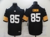 Pittsburgh Steelers #85 Eric Ebron Alternate Black Vapor Limited Jersey