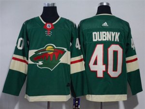 Minnesota Wild #40 Devan Dubnyk Green Jersey