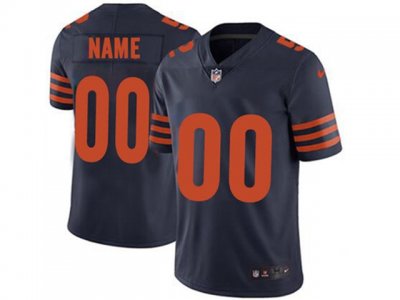 Chicago Bears #00 Alternate Blue Vapor Limited Custom Jersey