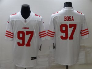 San Francisco 49ers #97 Nick Bosa 2022 White Vapor Limited Jersey