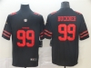 San Francisco 49ers #99 DeForest Buckner Black Vapor Limited Jersey