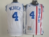 Cincinnati Royals #4 Chris Webber 1960 Royals White Hardwood Classic Jersey