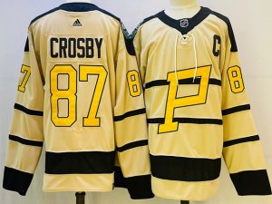 Pittsburgh Penguins #87 Sidney Crosby White 2022/23 Retro Jersey