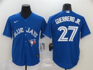 Toronto Blue Jays #27 Vladimir Guerrero Jr. Blue Cool Base Jersey