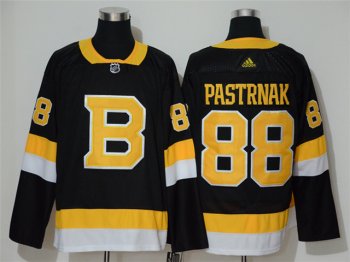 Boston Bruins #88 David Pastrnak 2019/20 Alternate Black Jersey