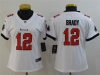 Youth Tampa Bay Buccaneers #12 Tom Brady White Vapor Limited Jersey