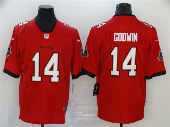 Tampa Bay Buccaneers #14 Chris Godwin Red Vapor Limited Jersey