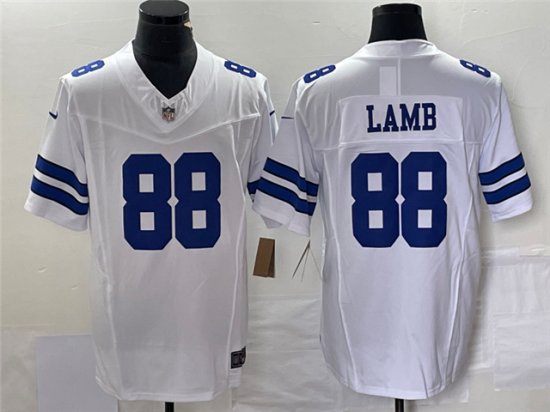 Dallas Cowboys #88 CeeDee Lamb White Vapor F.U.S.E. Limited Jersey