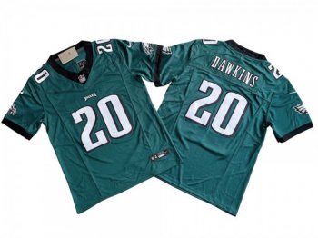 Philadelphia Eagles #20 Brian Dawkins Green Vapor F.U.S.E. Limited Jersey